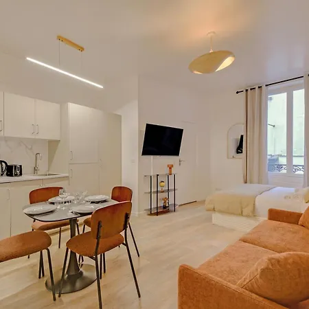 Confortable Pour 4 Au Coeur De Апартаменты Париж